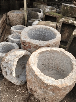 Limestone Pots Indonesia Antiques Flower Pots