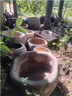 Limestone Pots Indonesia Antiques Flower Pots