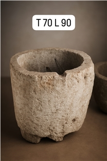 Limestone Through Planters