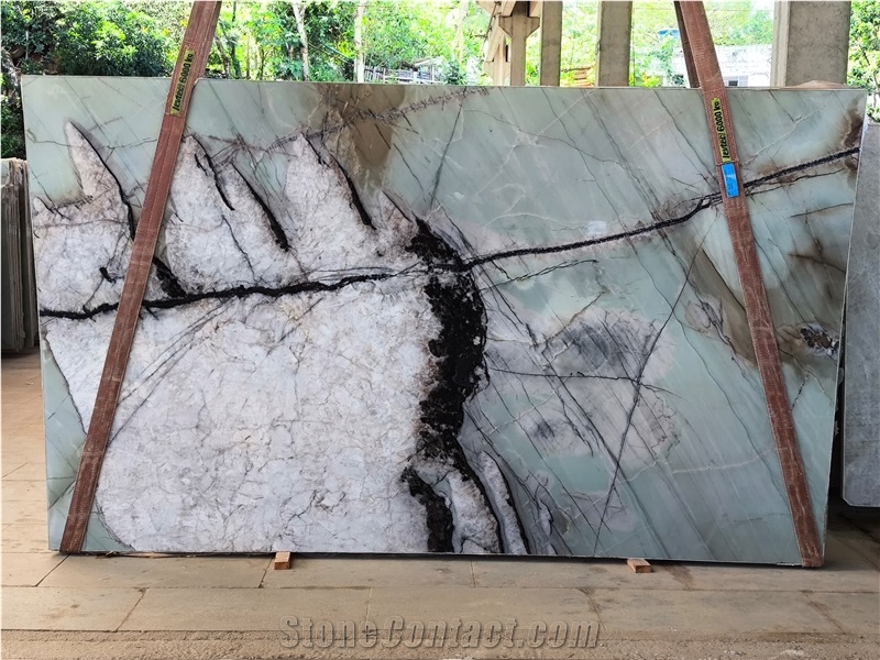 Bonsai Green Quartzite Slabs