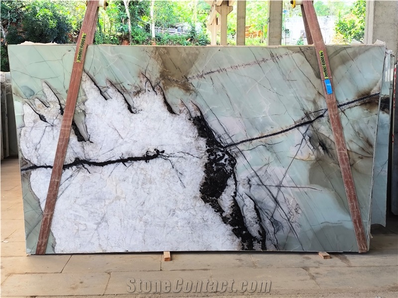 Bonsai Green Quartzite Slabs