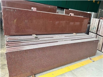 Himalayan Red Granite Indian Polished Natural Stone Slabs