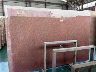 Himalayan Red Granite Indian Polished Natural Stone Slabs