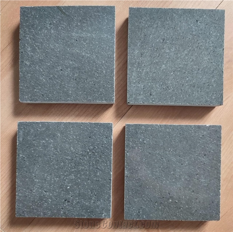 Basalt Tiles Lava Stone Saw Cut And Honed