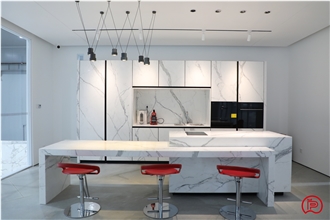 Calacatta White Pearl Marble Slab Wall Tiles