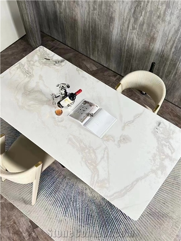 Dover White Marble Slabs