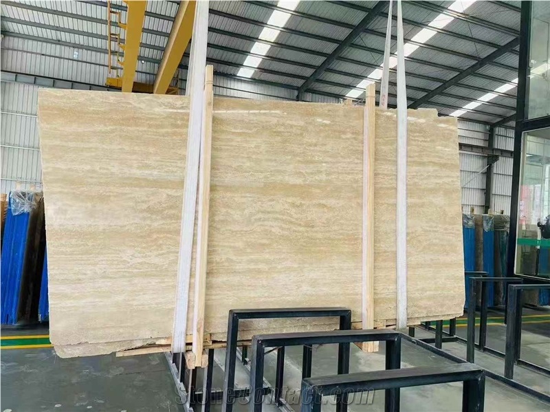 Turkey Beige Travertine Floor Tiles