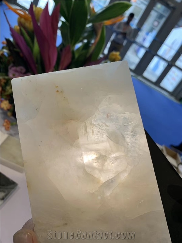 White Iceberg Quartzite Slabs