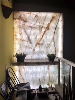 White Iceberg Quartzite Slabs