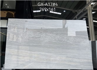 Natural Doxaro Semi White Marble Polished Slab