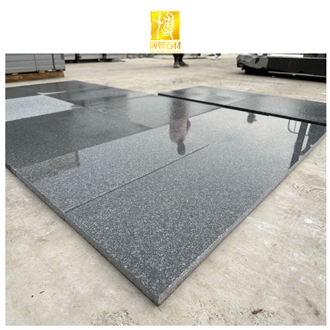 Natural Stone Black G654 Granite Flooring Tile Slabs