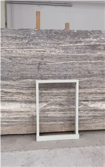 Afyon Silver Travertine Slabs