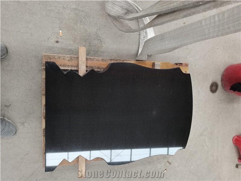 Absolute Black Granite Headstone Export To Russia