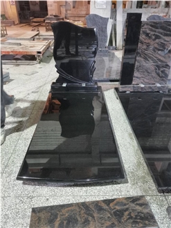 Black Granite  Single Gravestone