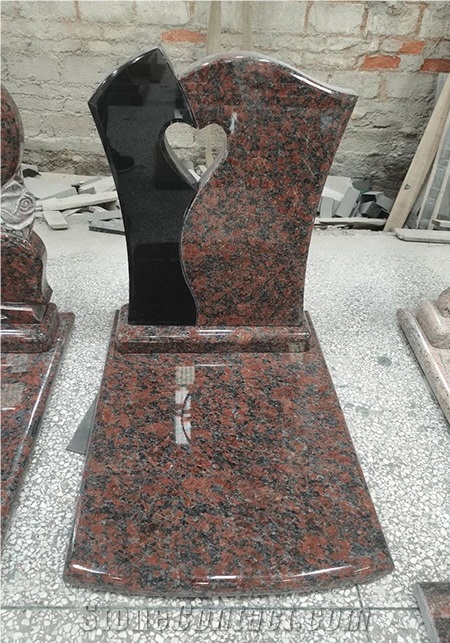 Black Granite  Single Gravestone
