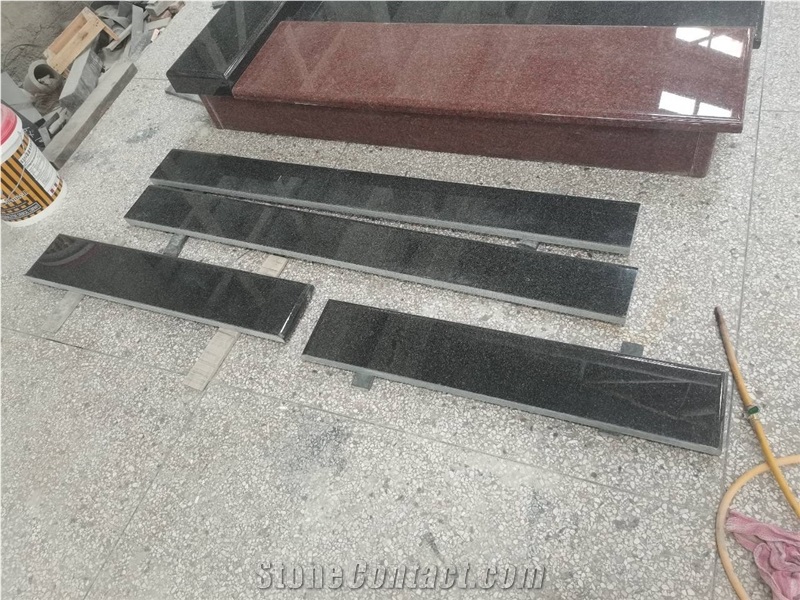 Imperial Red Granite Engraved  Gravestone