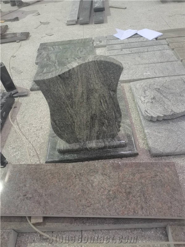 Kuppam Green Granite Single Monument