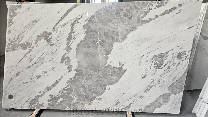 Cosmo White MM13 Marble Slabs