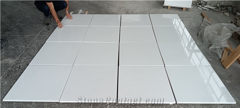Thassos Snow White Marble Tiles