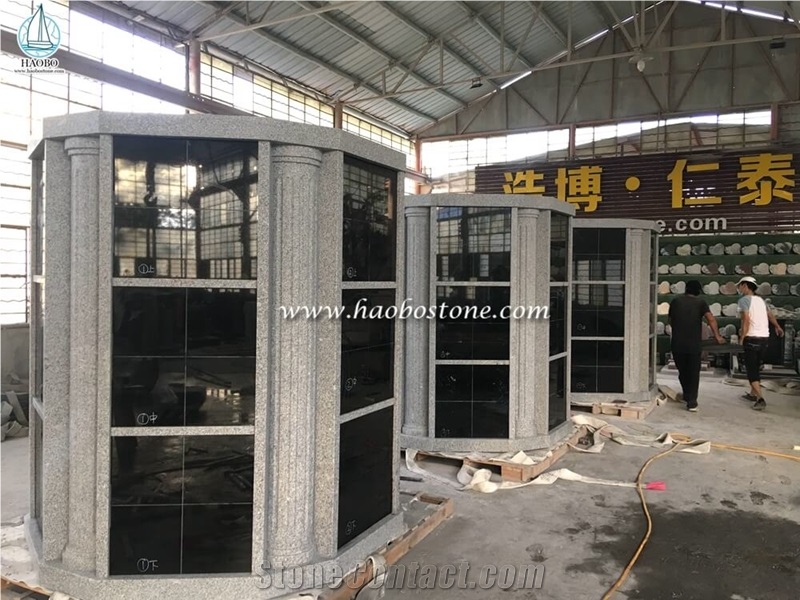 Gray Granite Columbarium Direct Supplier