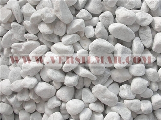 Bianco Carrara Pebbles Mm.7/15