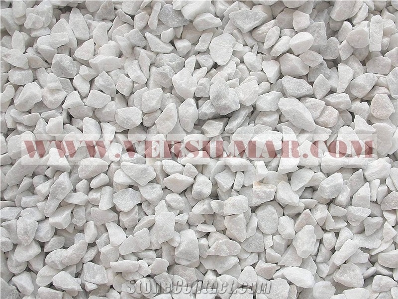 Carrara Marble Pebbles And Chips