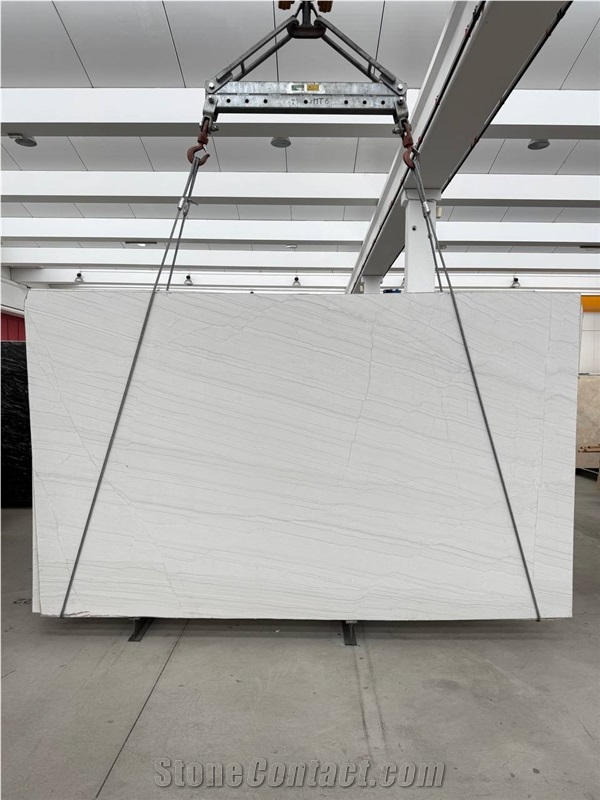 Bianco Lasa Italian Marble Slabs