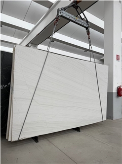Bianco Lasa Italian Marble Slabs