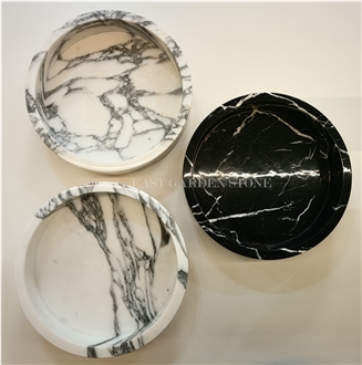 Designed Bianco  Arabescato  Round  Wash Basin Bowls