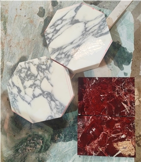 Rosso Lepanto Marble Jewelry Tray