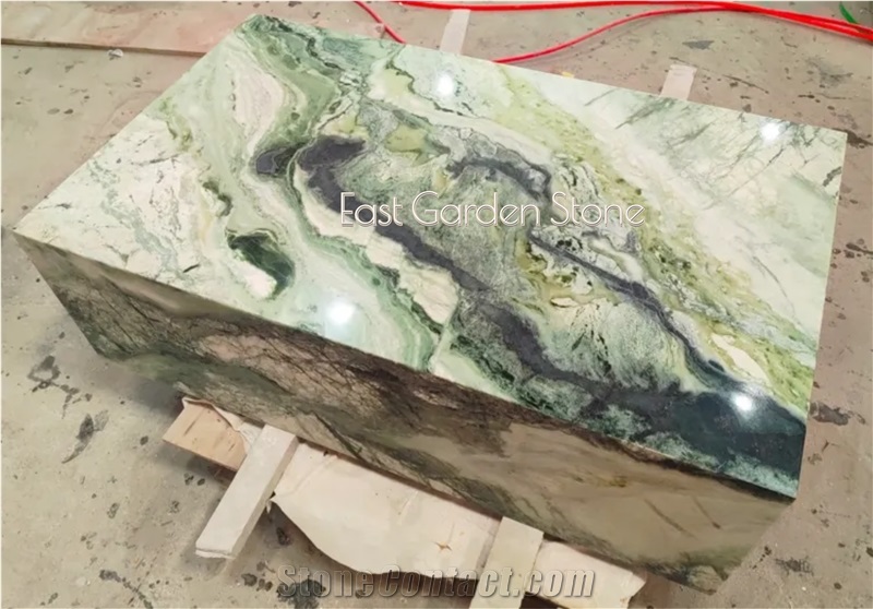 Shangri-La Jade Green Marble Table