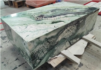 Shangri-La Jade Green Marble Table