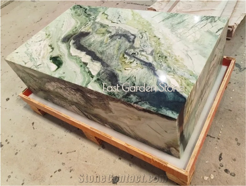 Shangri-La Jade Green Marble Table