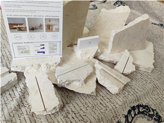 Shelly Limestone Menu Holders  Home Decor Products