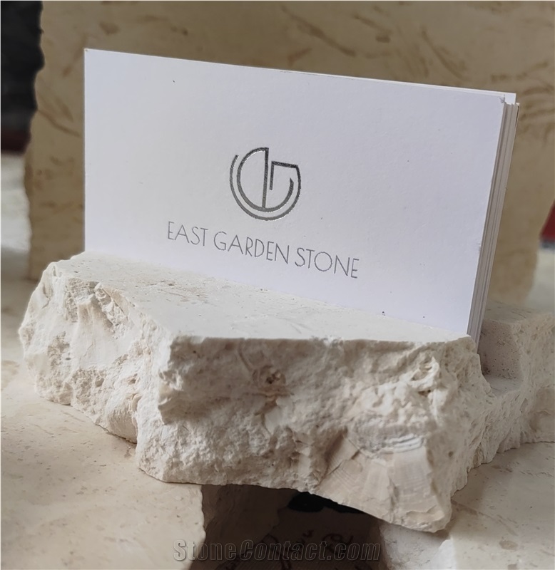 Shelly Limestone Menu Holders  Home Decor Products