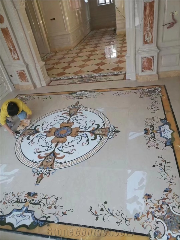 Water Jet Inlay Mosaic Mosaic Design