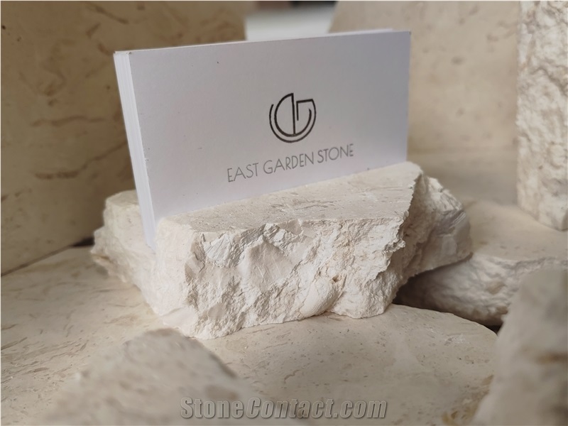White Limestone Business Card Holders  Home Decor Products