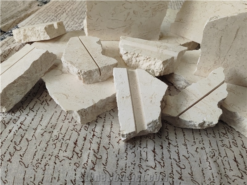White Limestone Business Card Holders  Home Decor Products