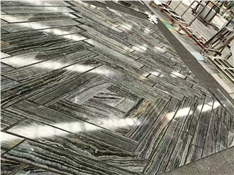 Black Tree Marble Slabs