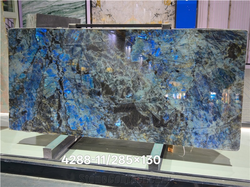 Lemurian Blue Granite Slabs