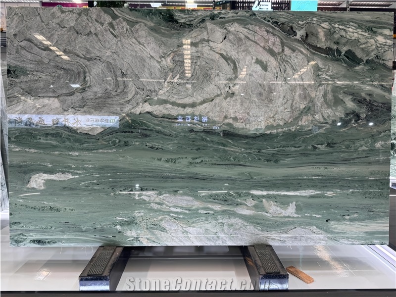 Verde Victoria Green Marble Slabs