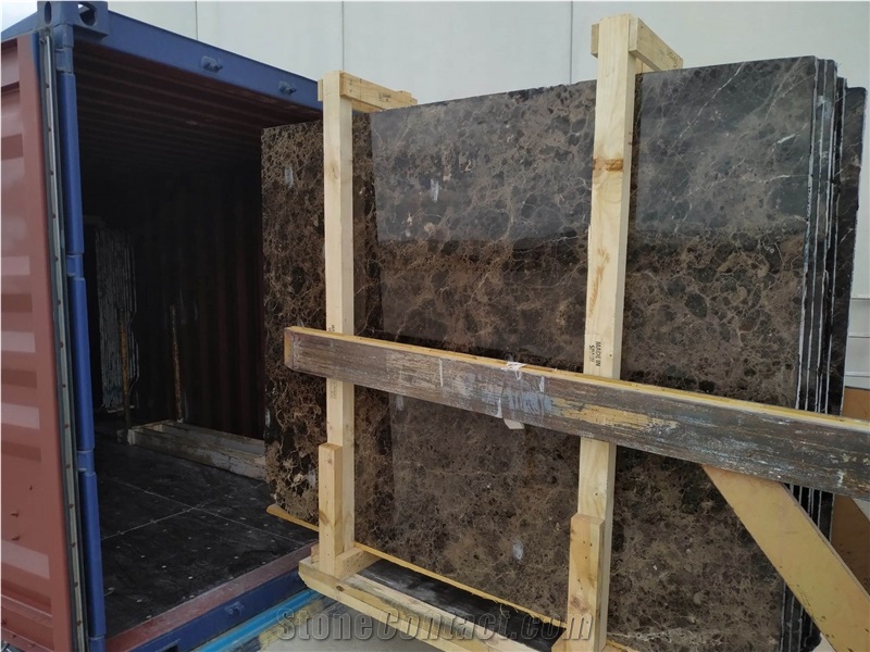 Dark Emperador Marble Slabs Standard Range