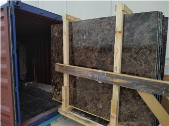Dark Emperador Marble Slabs Standard Range