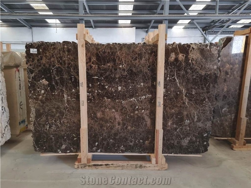 Dark Emperador Marble Slabs Standard Range