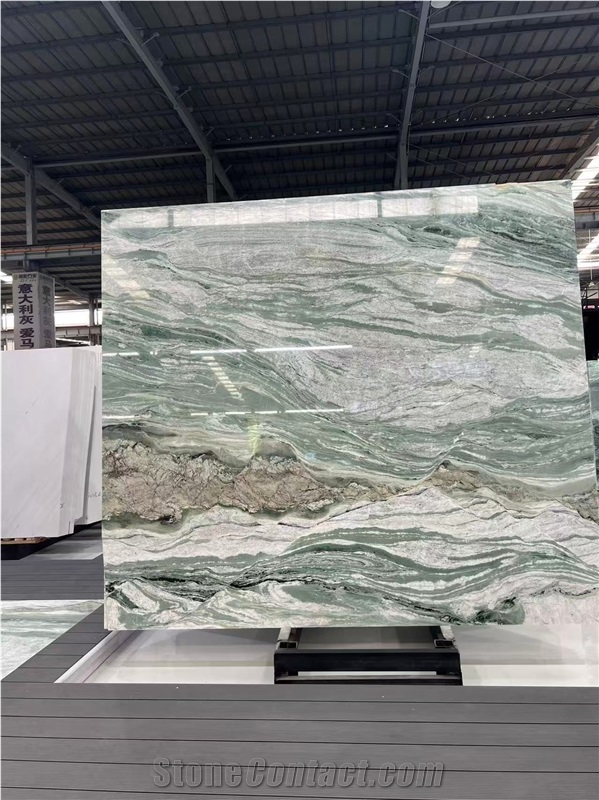 Hot Sale Wholesale Green Jade Marble Slabs