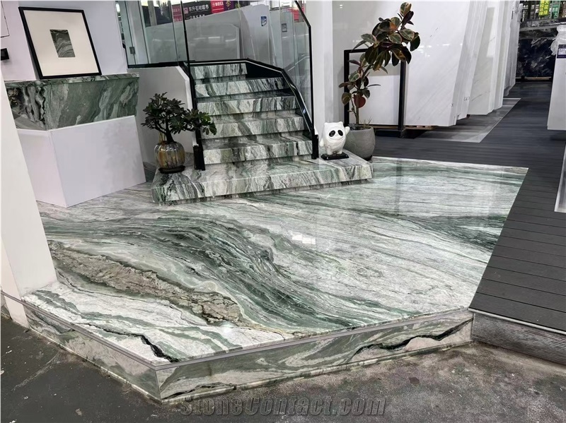 Hot Sale Wholesale Green Jade Marble Slabs