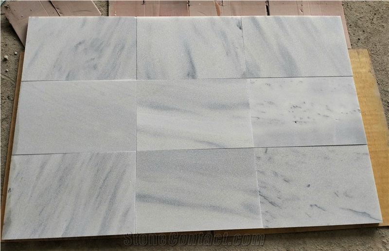 Milk White Marble-Vanilla Staturio Marble Tiles
