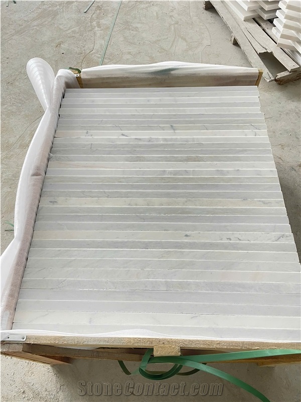 Milk White Marble-Vanilla Staturio Marble Tiles