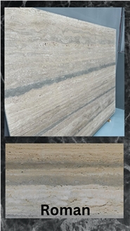 Travertino Romano Silver Slabs
