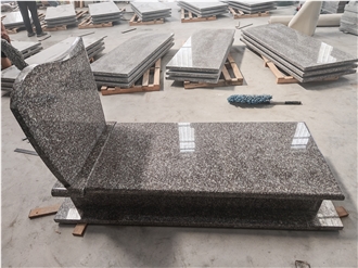 China Natural Stone Granite G664 Red Polished Tombstone